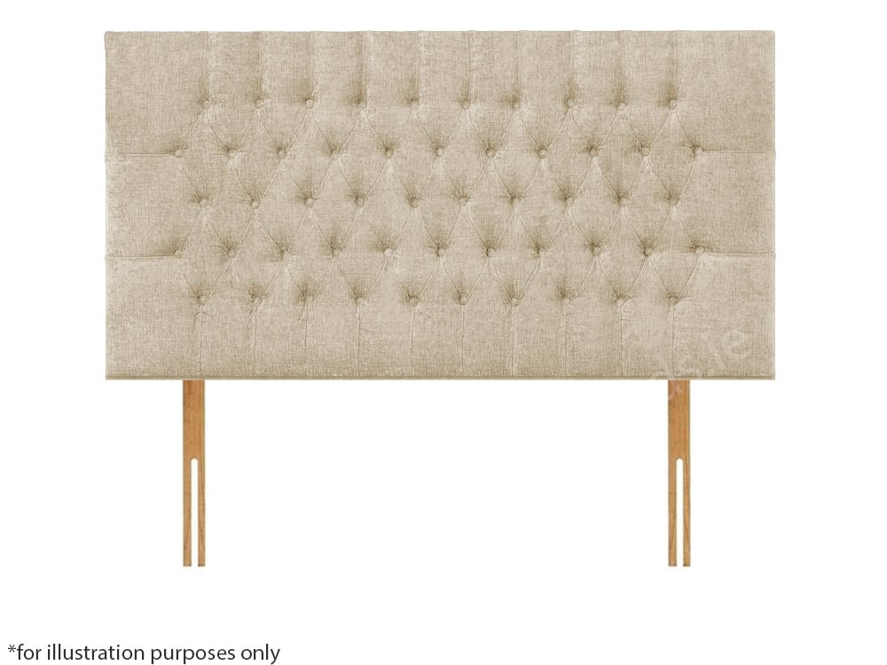 Apollo 4ft6 Lincoln Headboard – House Beige
