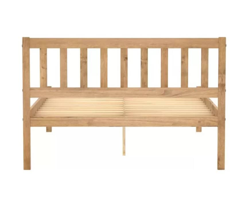 3ft Lisbon Bedframe - Waxed Pine - Image 8