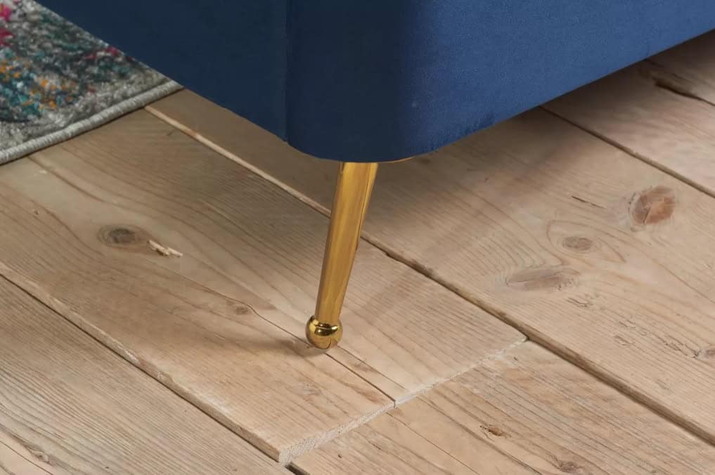 5ft Lottie Ottoman Bedframe - Midnight Blue - Image 3