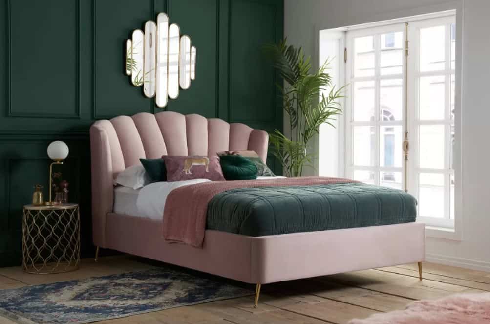 5ft Lottie Ottoman Bedframe - Pink - Image 2
