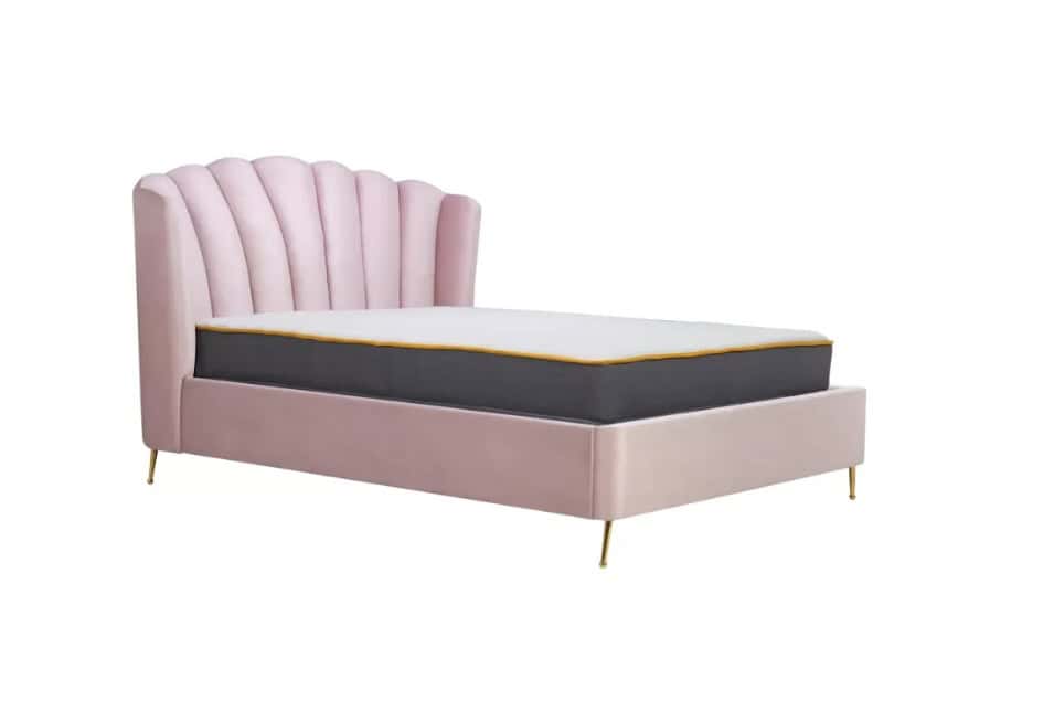 5ft Lottie Ottoman Bedframe - Pink - Image 7