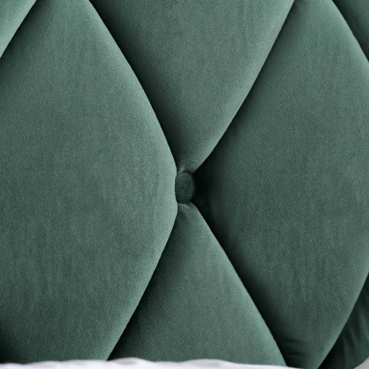 Loxley 4ft6 Bedframe - Green Velvet - Image 3