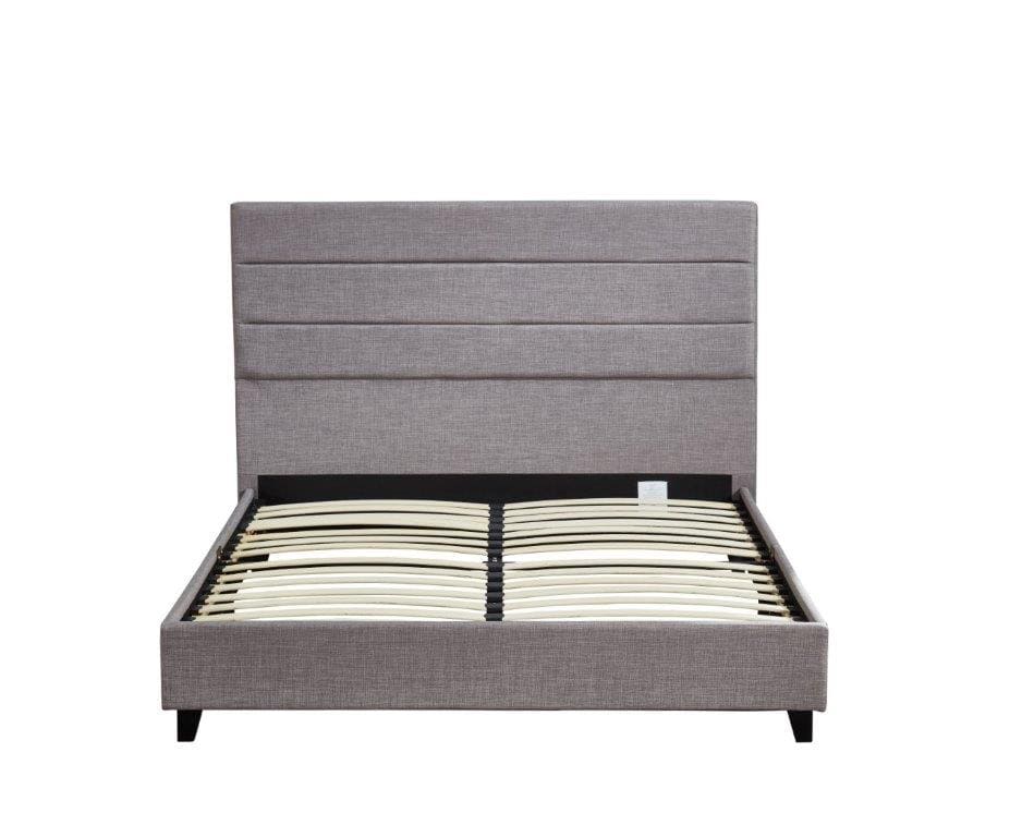 Lucas 4ft6 Bedframe - Grey - Image 5