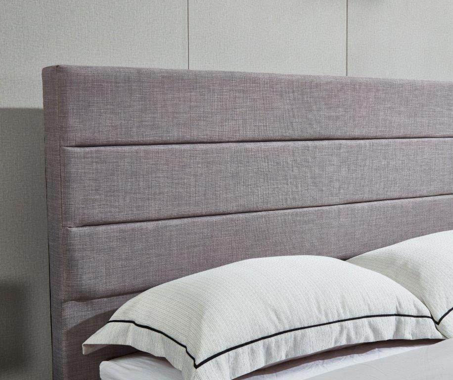 Lucas 4ft6 Bedframe - Grey - Image 2