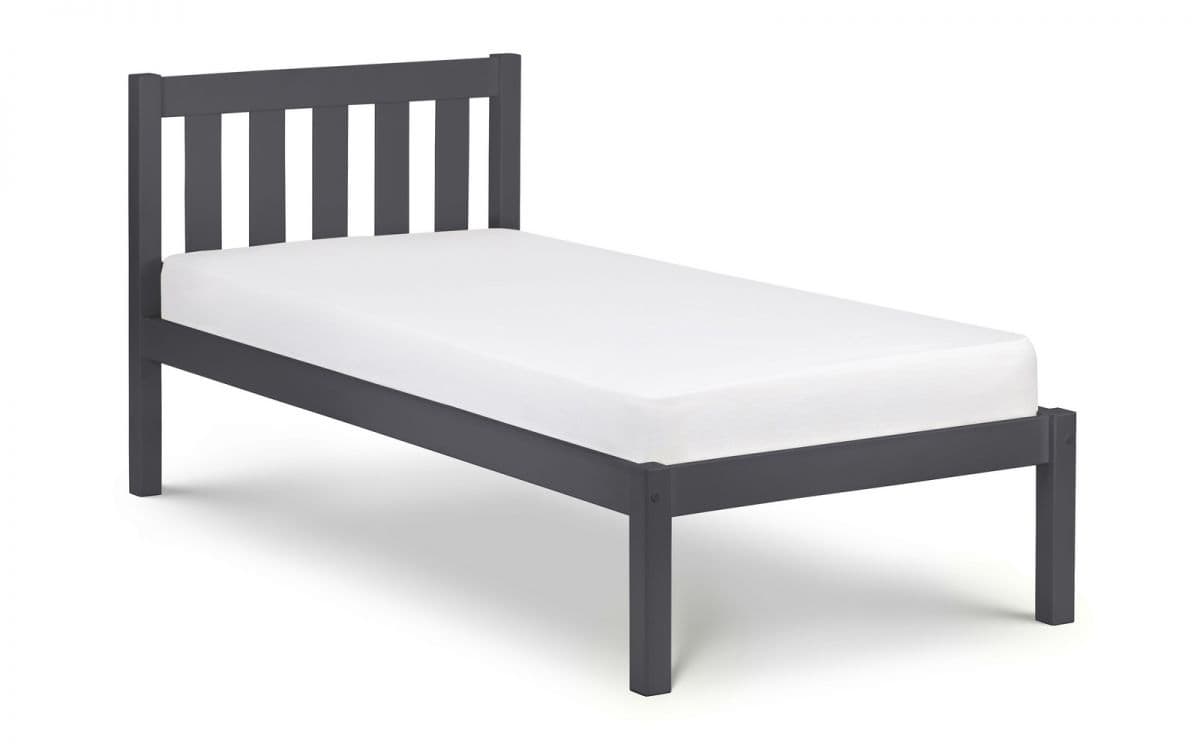 4ft6 Deluna Bedframe - Anthracite - Image 2