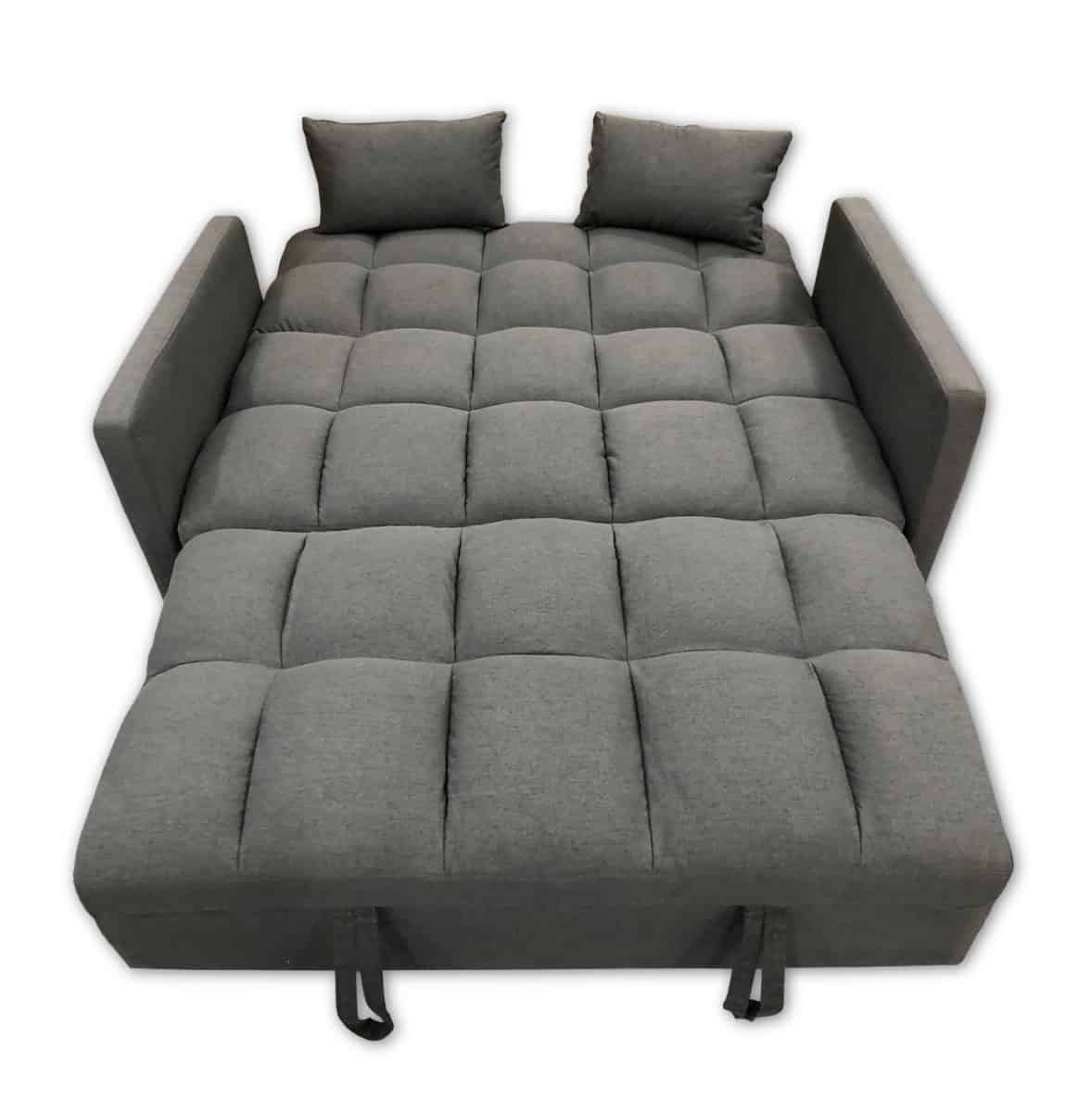 Honey B Luna Sofa Bed - Grey - Image 8