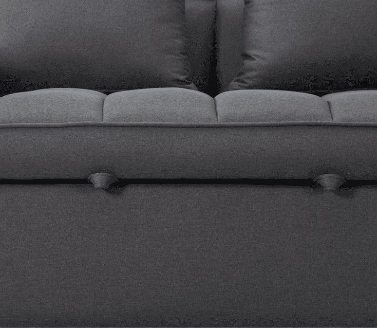 Honey B Luna Sofa Bed - Grey - Image 5