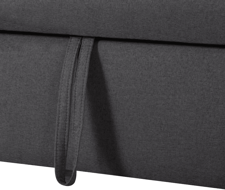 Honey B Luna Sofa Bed - Grey - Image 7