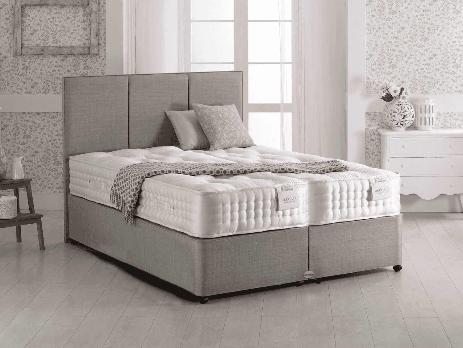Healthbeds 6ft Luxor 2000 Zip & Link Bed - Image 4