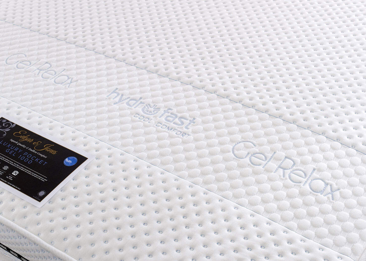 Edgar & Jones 3ft Luxury Pocket Gel 1500 Mattress - Image 4