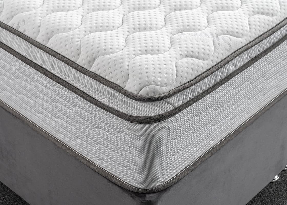 5ft Maddox Silver 1000 Divan Bed - Image 4