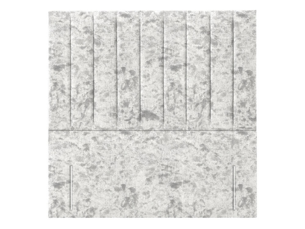 Apollo 5ft Madrid Headboard – Glitz Ice White