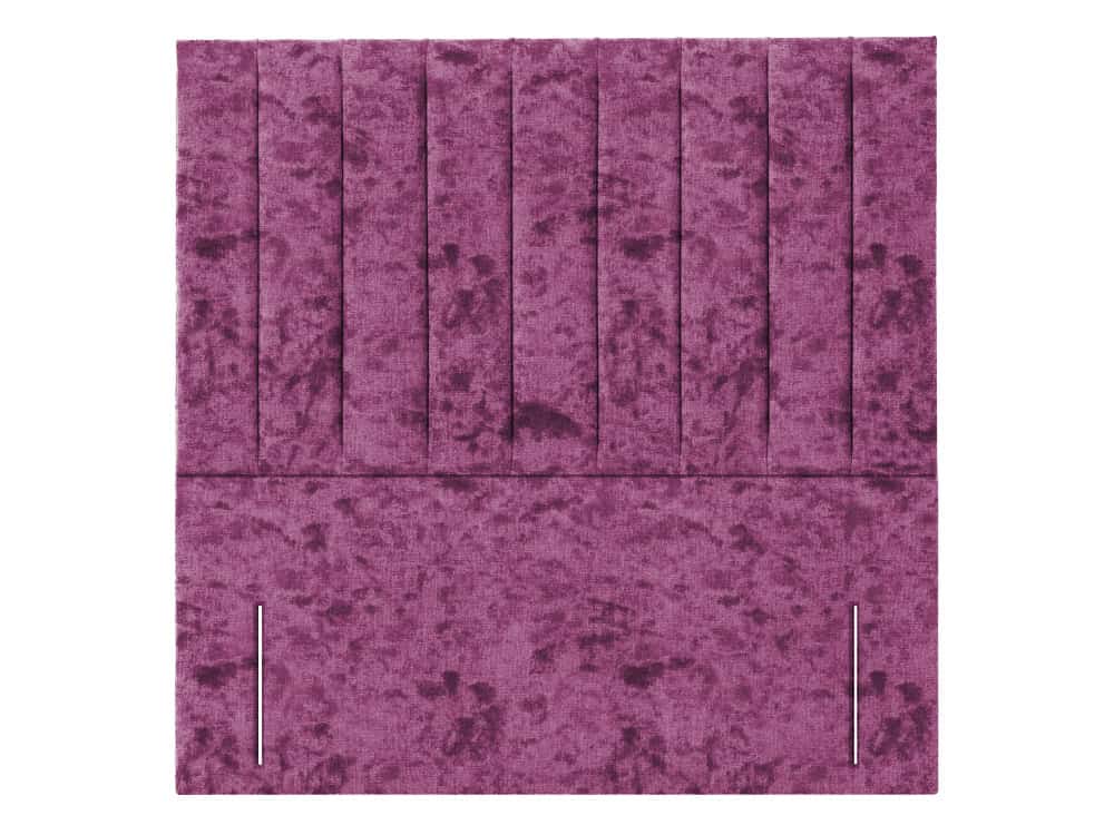Apollo 4ft6 Madrid Headboard – Glitz Purple