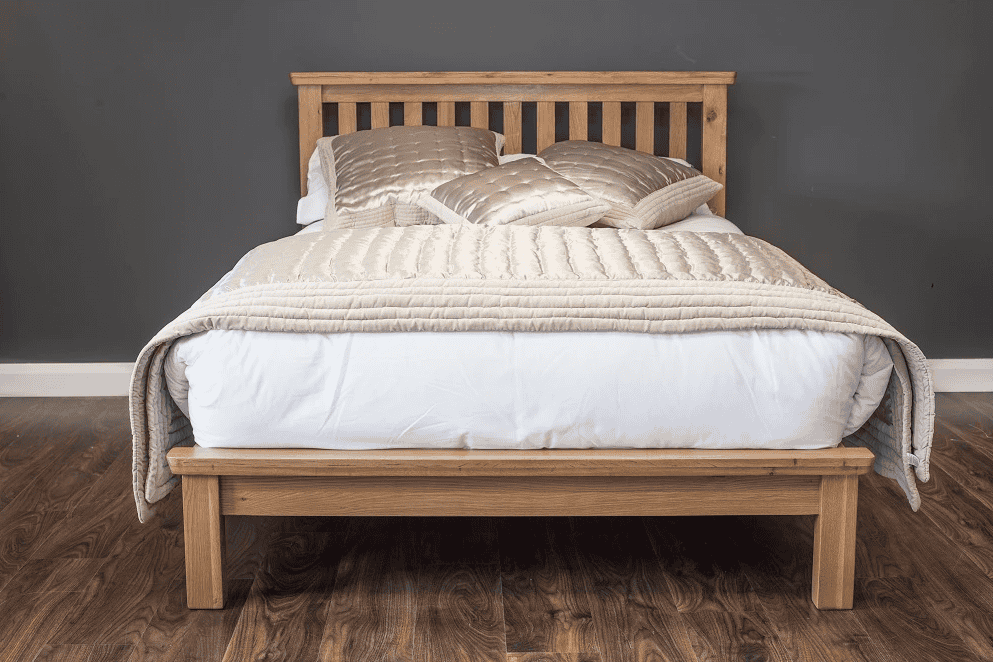 Honey B 4ft6 Manhattan Bedframe - Oak
