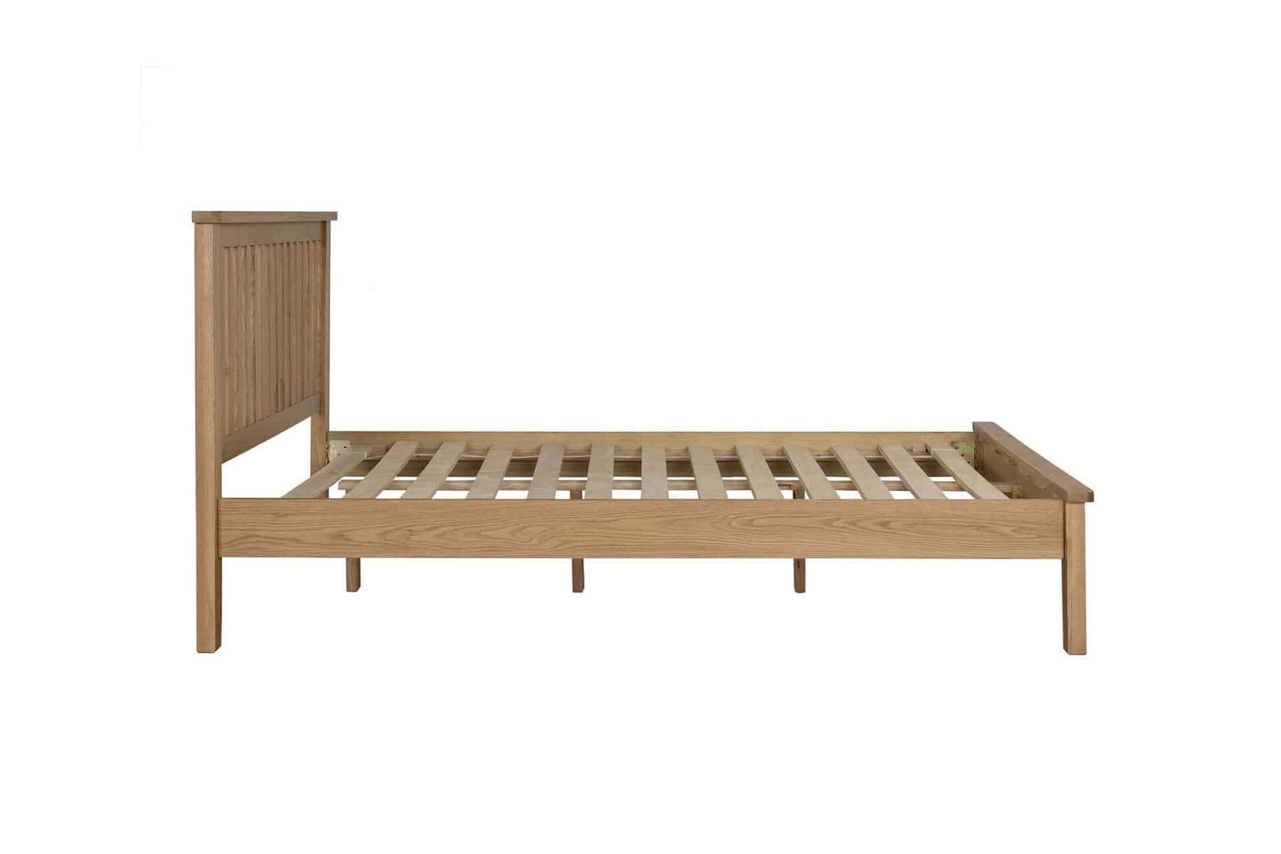 Marsden 4ft6 Bedframe - Oak - Image 6