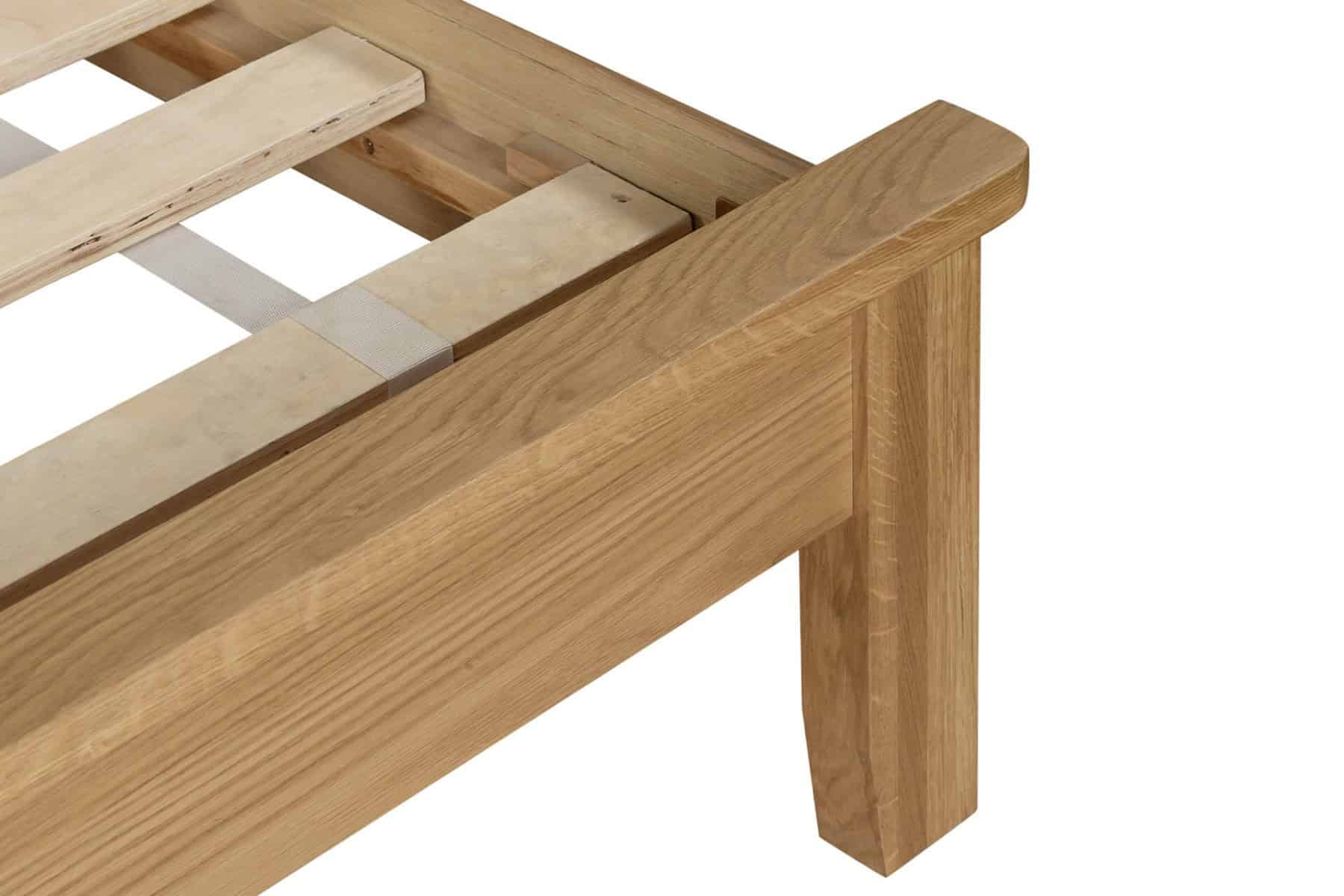 Marsden 3ft Bedframe - Oak - Image 4