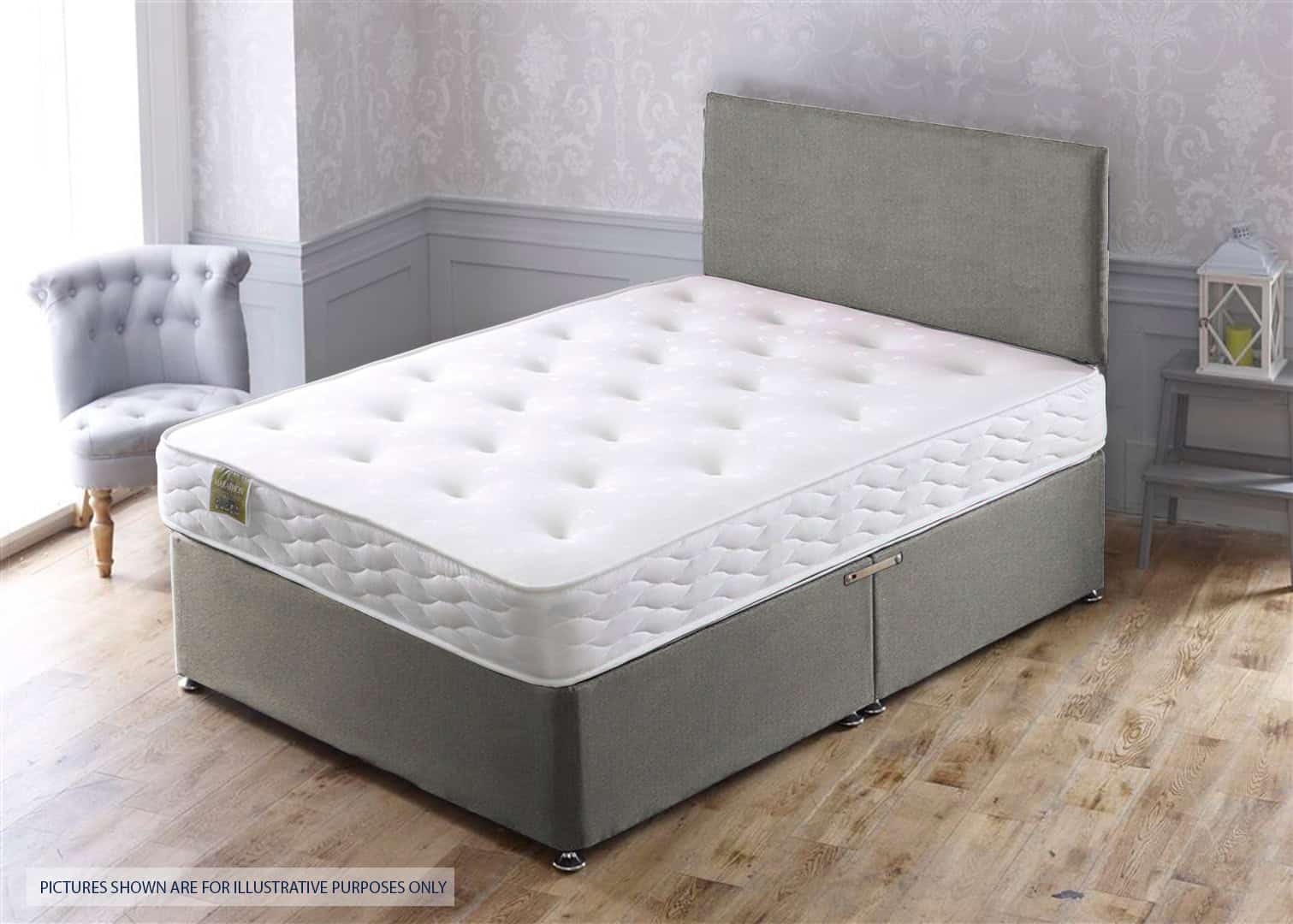 Apollo 5ft Marathon Memory Divan Set (With Headboard)