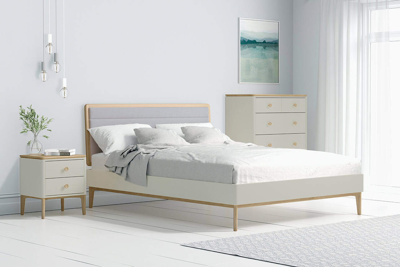 Marlow 4ft6 Bedframe - Cashmere Oak - Image 7