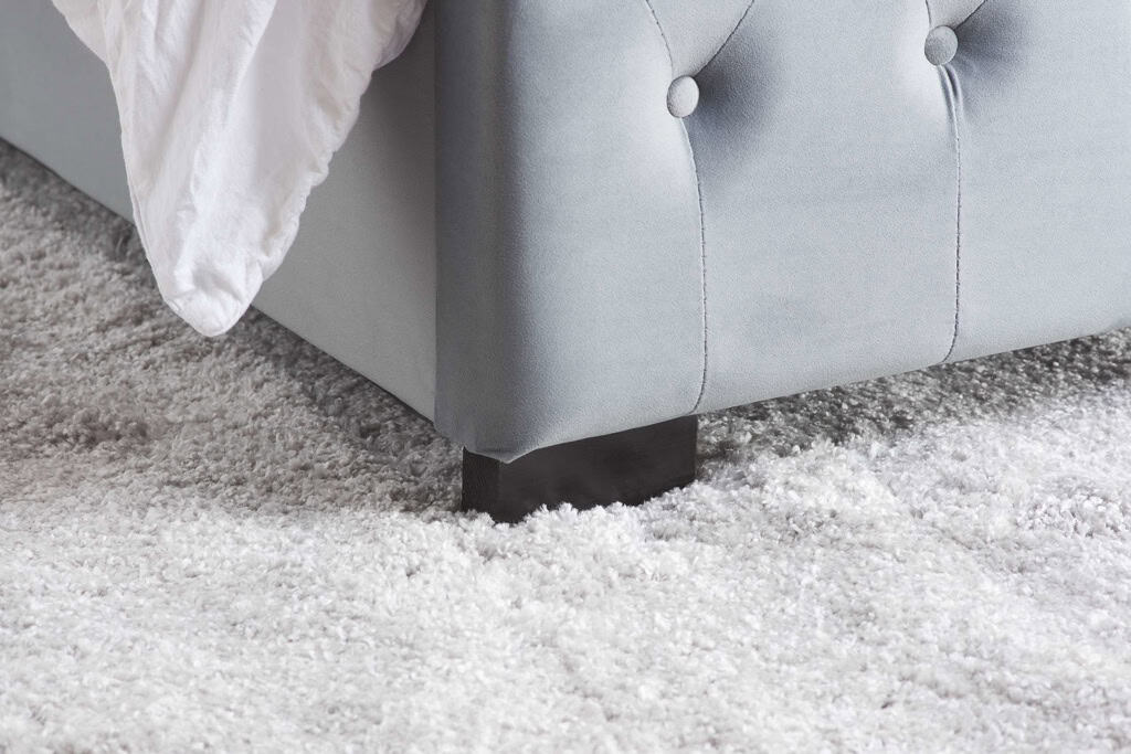 Marquis 6ft Bed - Grey Velvet - Image 5