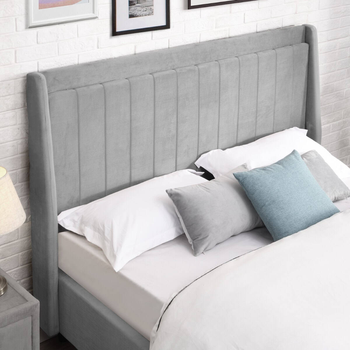 Mayo 5ft Bedframe - Grey - Image 3