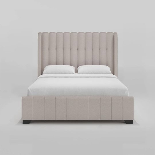 Megan 5ft Bedframe - Beige - Image 4