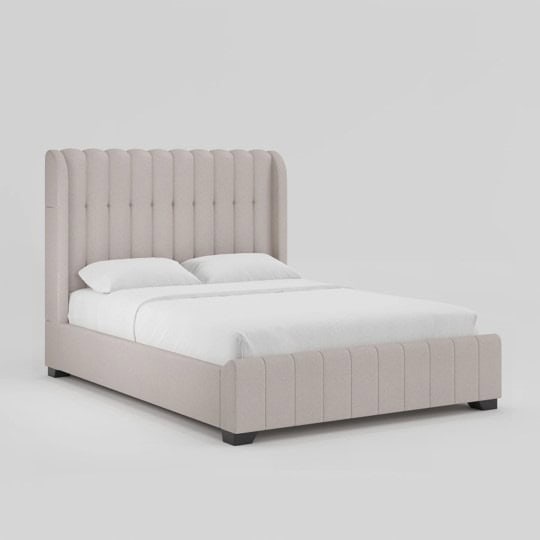 Megan 5ft Bedframe - Beige - Image 3