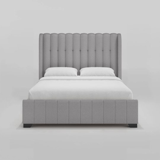 Megan 5ft Bedframe - Grey - Image 4