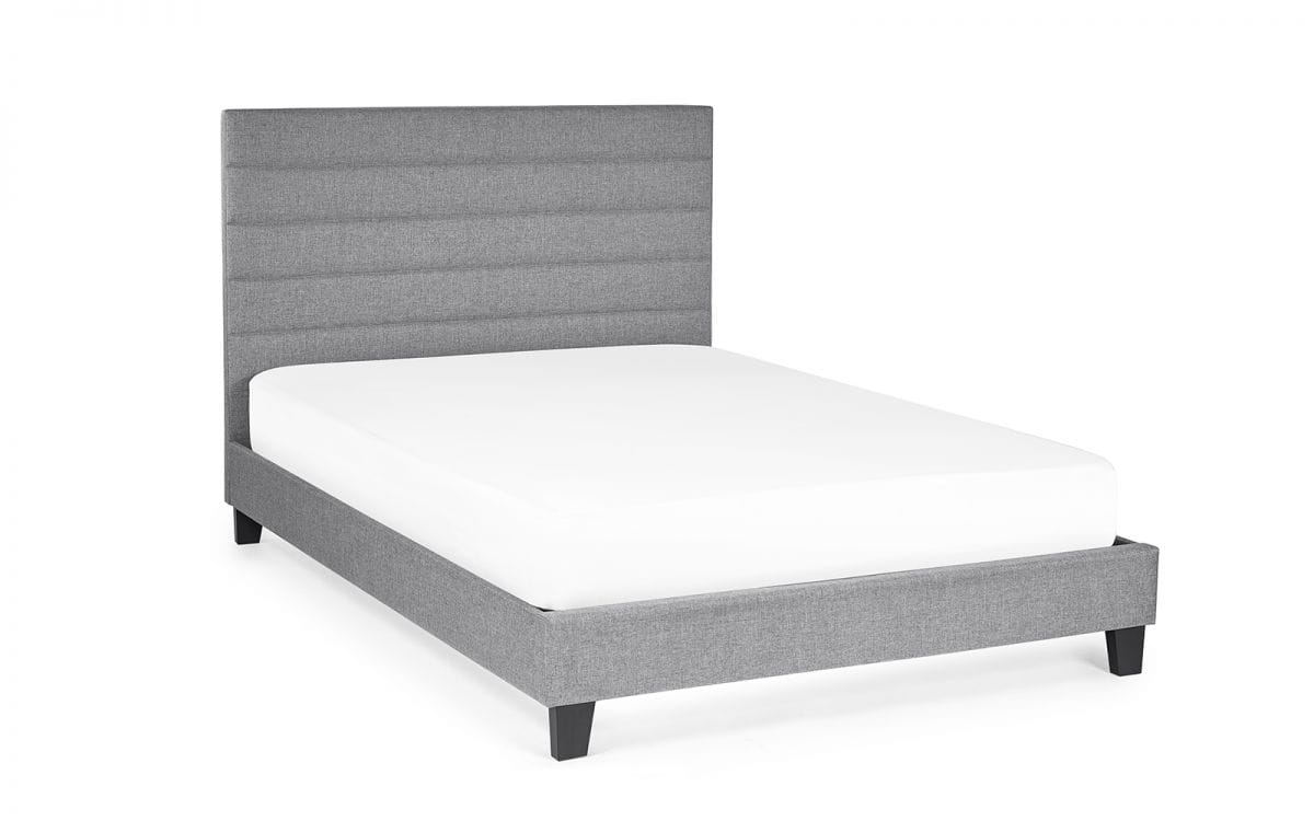 Mercado 3ft Bedframe - Grey Linen - Image 2