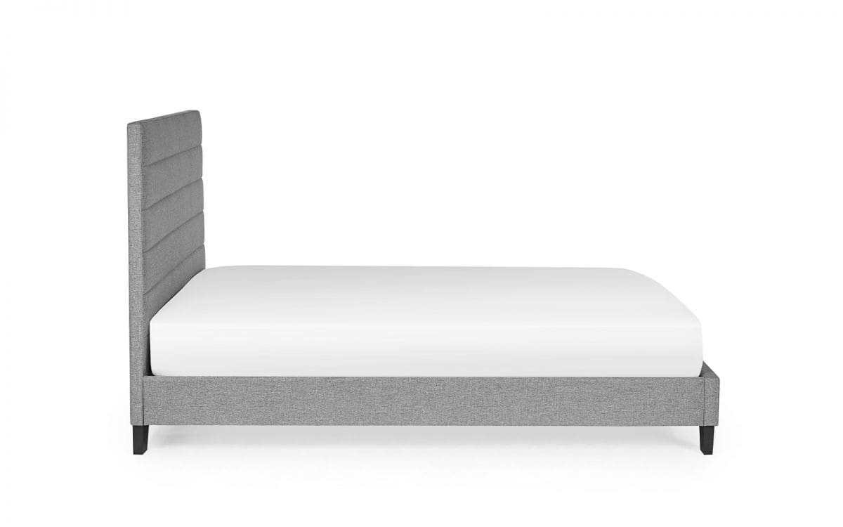 Mercado 3ft Bedframe - Grey Linen - Image 6