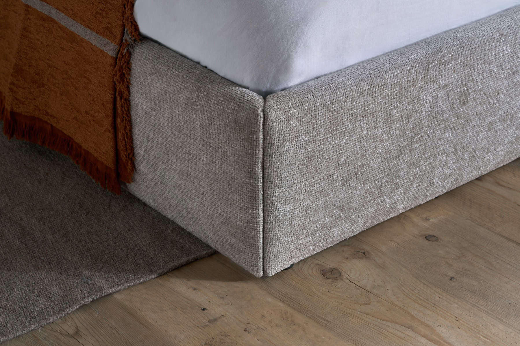 5ft Milan Bedframe - Grey - Image 7