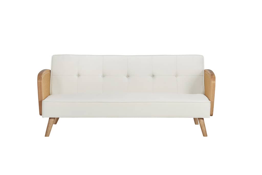 Mila Sofa Bed - White - Image 14