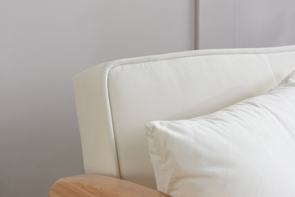 Mila Sofa Bed - White - Image 6