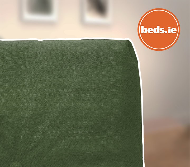 4ft6 Mito Futon Bed with Forest Green Mattress - Image 4