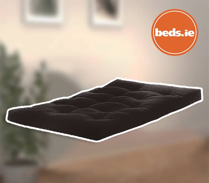 4ft6 Mito Futon Mattress – Black