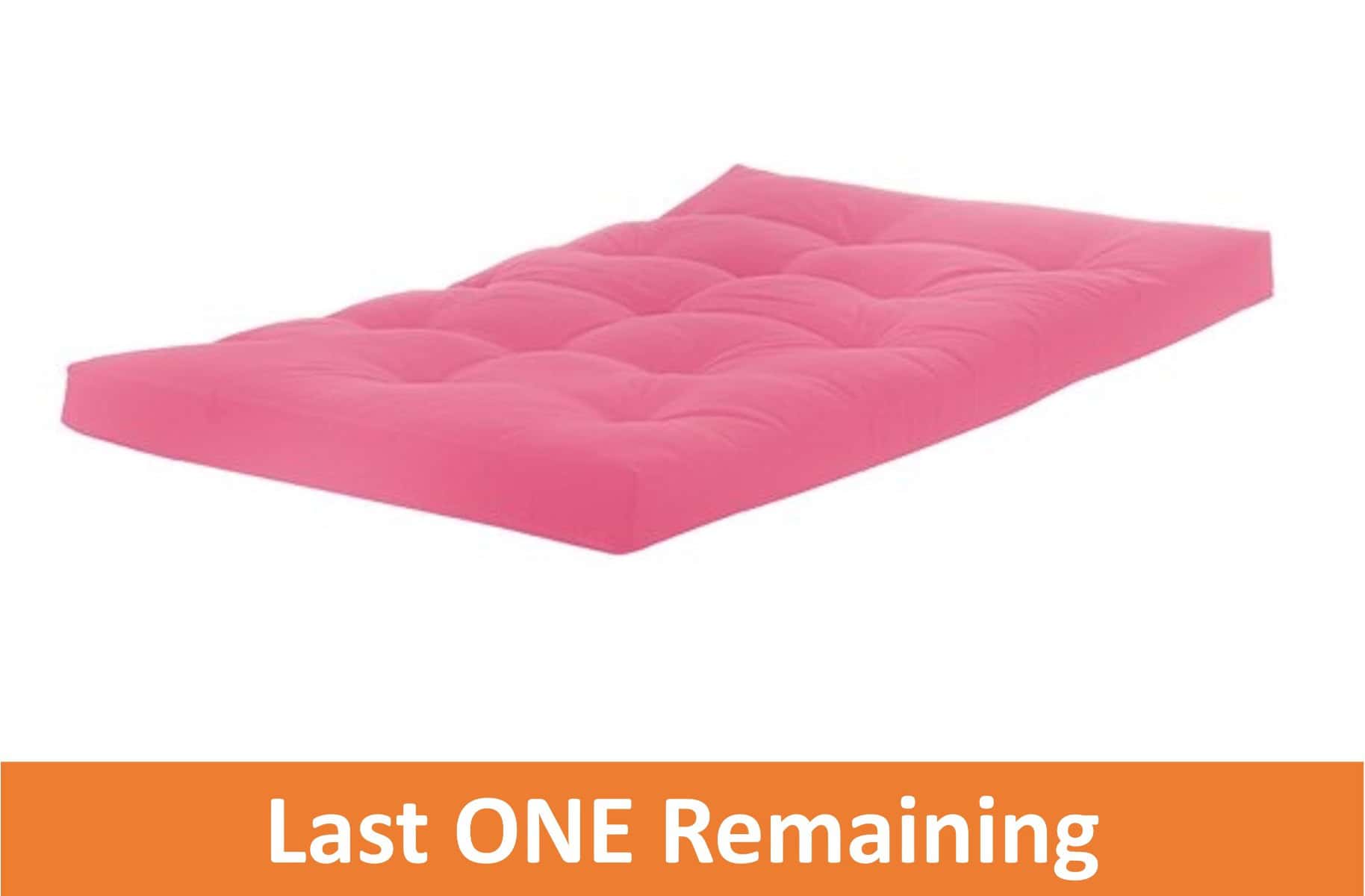 4ft6 Mito Futon Mattress - Fuchsia Pink - Image 2
