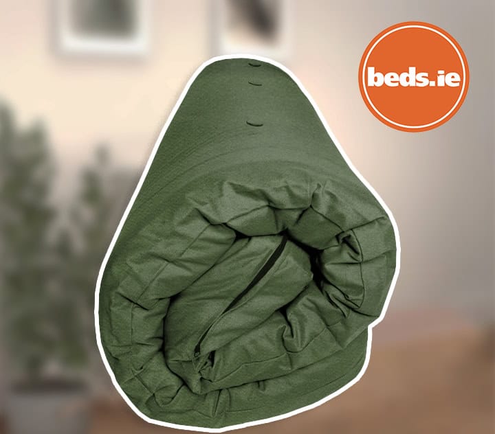 2ft6 Mito Futon Bed with Forest Green Mattress - Image 5