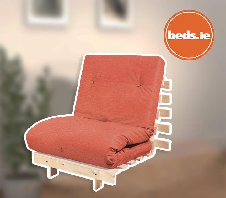 2ft6 Mito Futon Bed with Coral Mattress