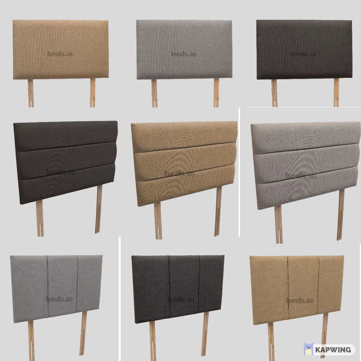 4ft6 Ottoman W/ Pocket Sprung Mattress & Headboard (Colour Choice) - Image 4