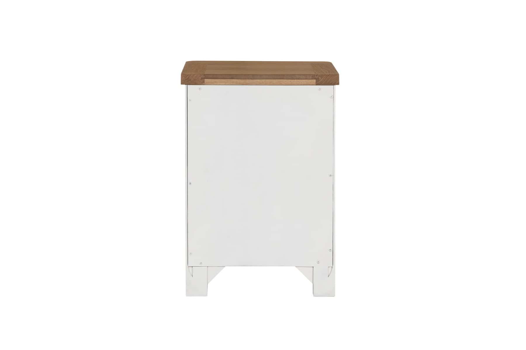 Mellor 3 Drawer Bedside - Cashmere - Image 10