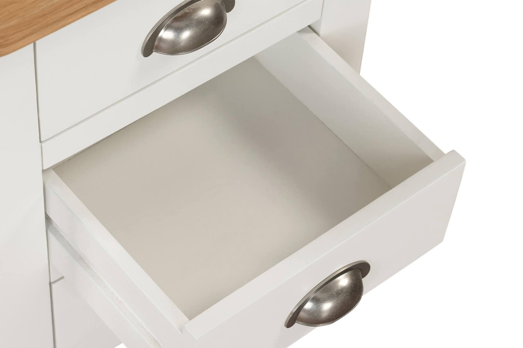 Mellor 3 Drawer Bedside - Cashmere - Image 3