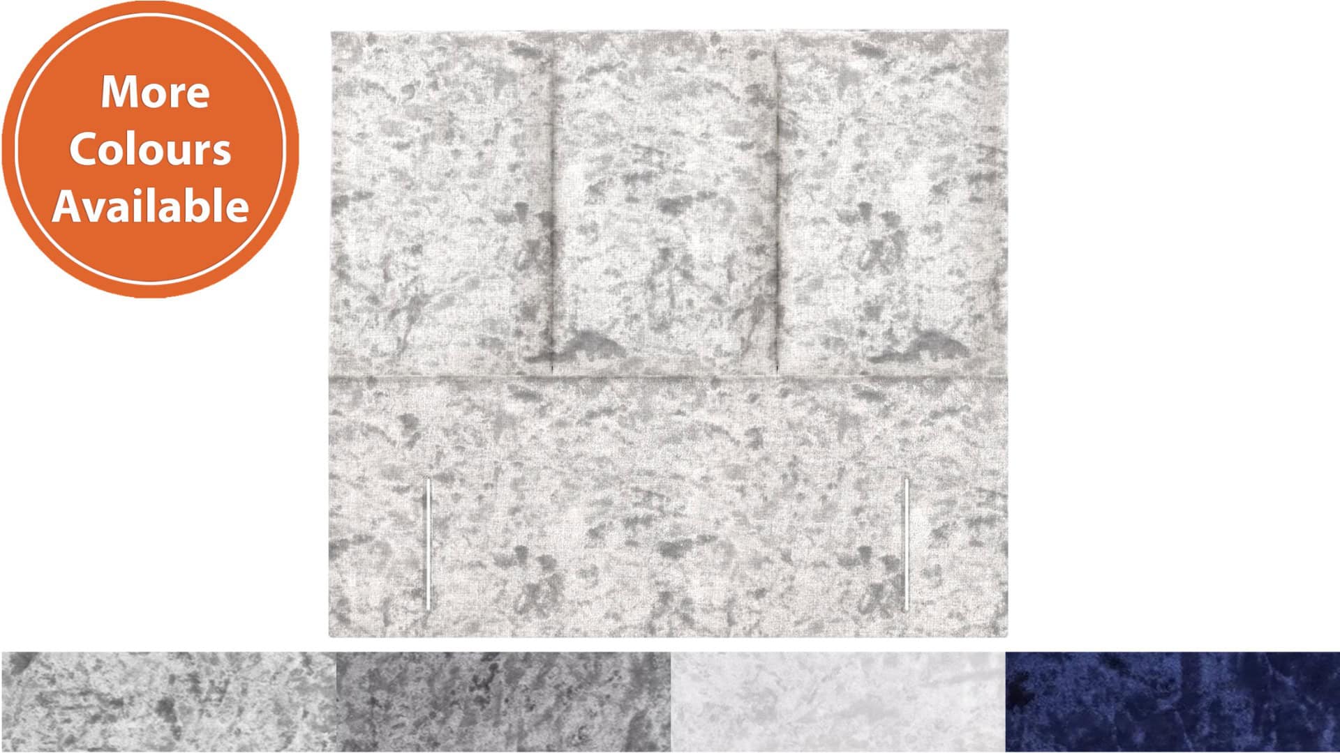 Apollo 3ft Monaco Headboard in Glitz Fabric