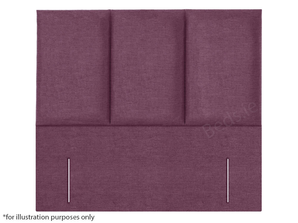 Apollo 4ft Monaco Headboard – Azzure Purple