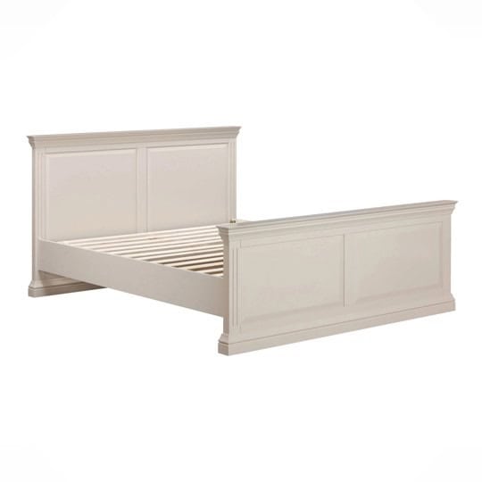 Monaco 5ft Bedframe - Off White