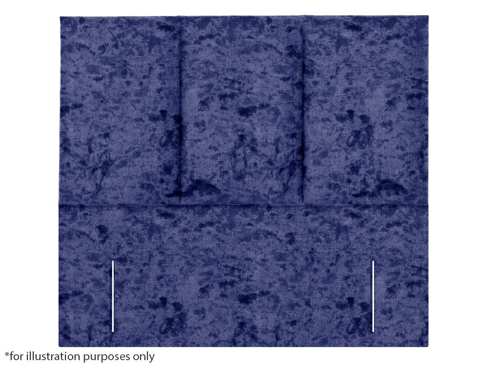 Apollo 4ft Monaco Headboard – Glitz Navy