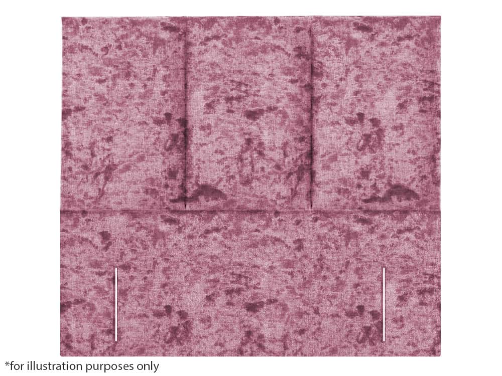 Apollo 4ft6 Monaco Headboard – Glitz Pink