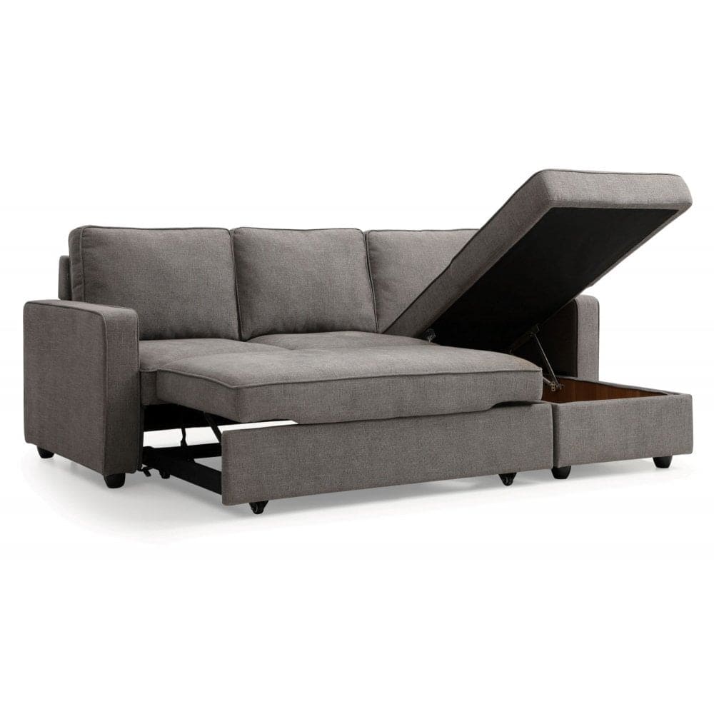 Myles Corner Sofa Bed - Blue - Image 2