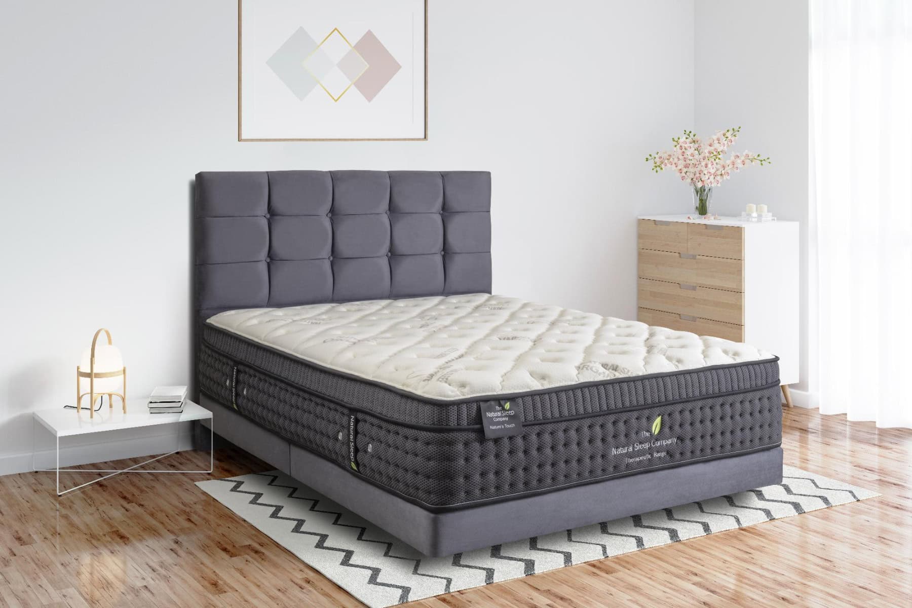 Natural Sleep 4ft6 Nature’s Touch 4 Drawer Bed