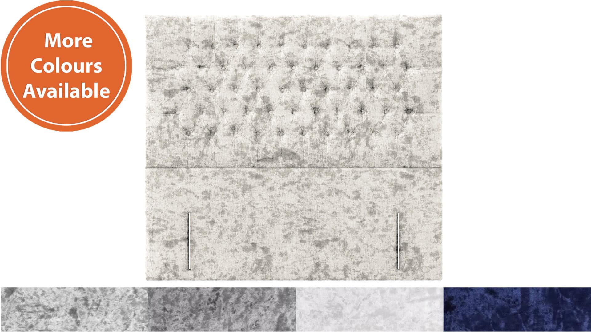 Apollo 4ft New York Headboard in Glitz Fabric