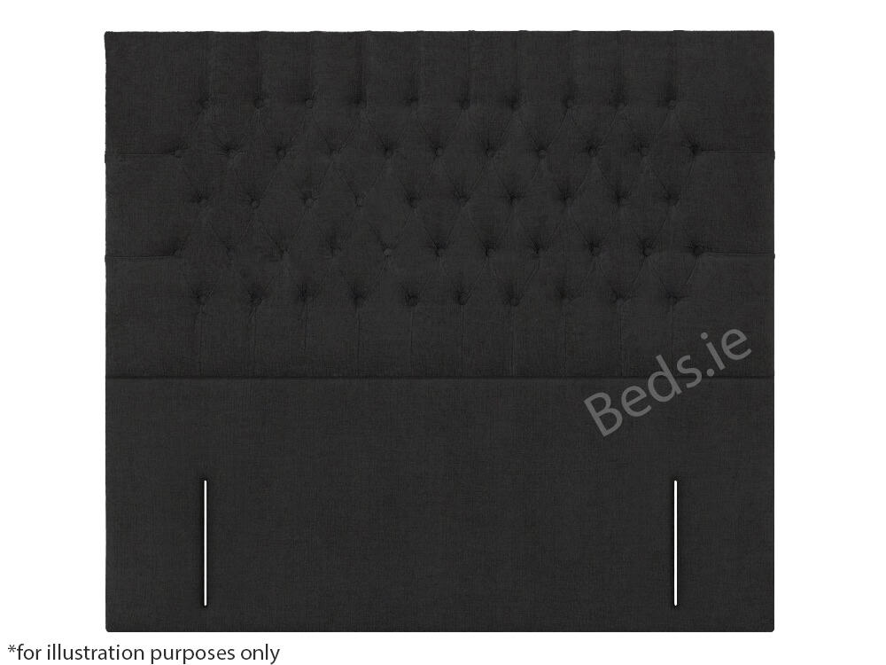 Apollo 4ft6 New York Headboard – Azzure Black