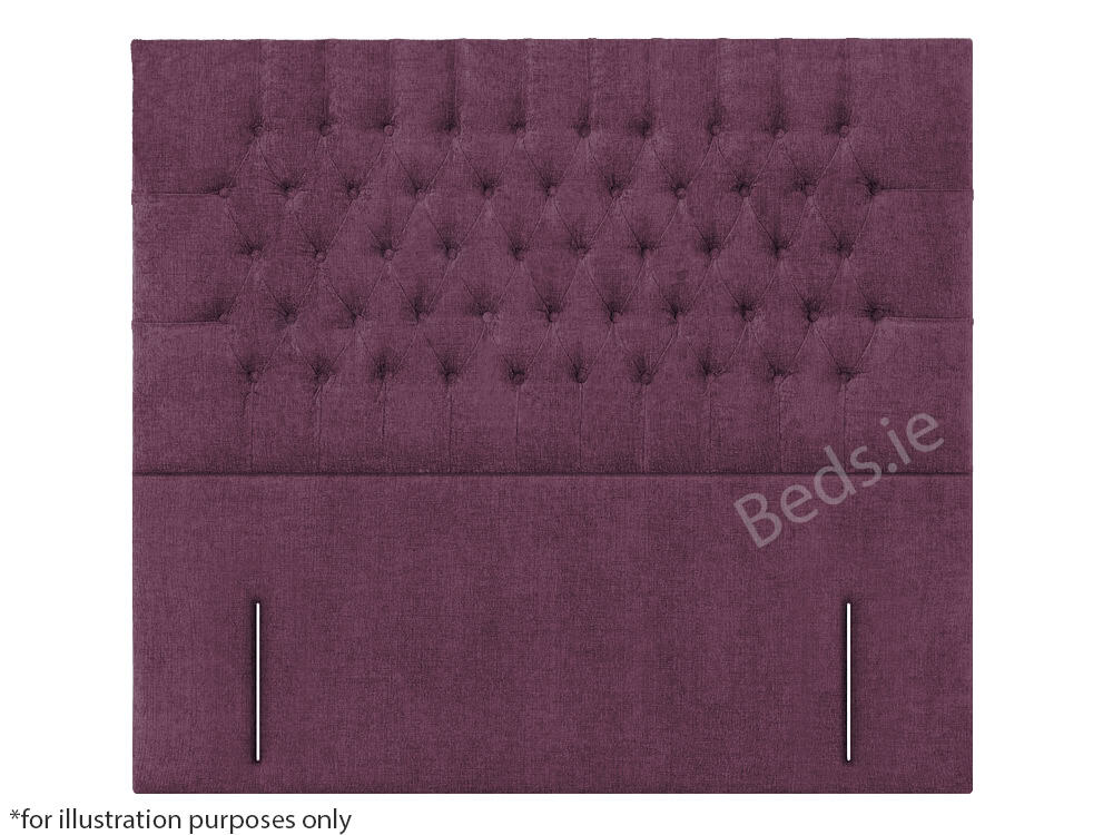 Apollo 4ft6 New York Headboard – Azzure Purple